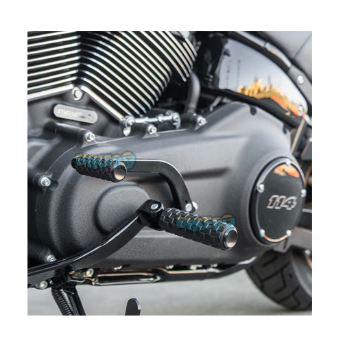 에어트랙스 풋 페그 블랙 - 알렌네즈 할리 오토바이 튜닝 파츠 부품 07-960