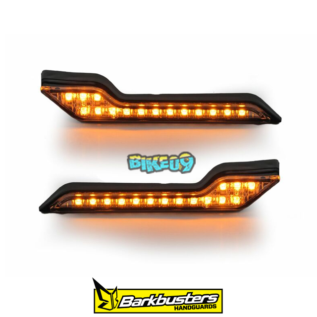 바크버스터 LED 엠버 라이트 인디케이터 세트 - 핸드가드 너클가드 오토바이 튜닝 부품 LED-001-02-AM