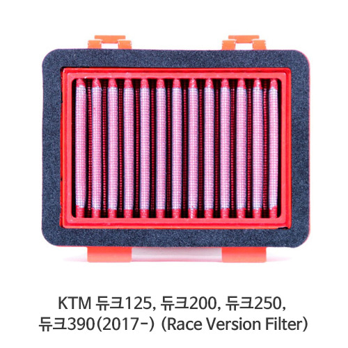 KTM 듀크125, 듀크200, 듀크250, 듀크390(2017-) (Race Version Filter) BMC 에어필터 FM995/04R