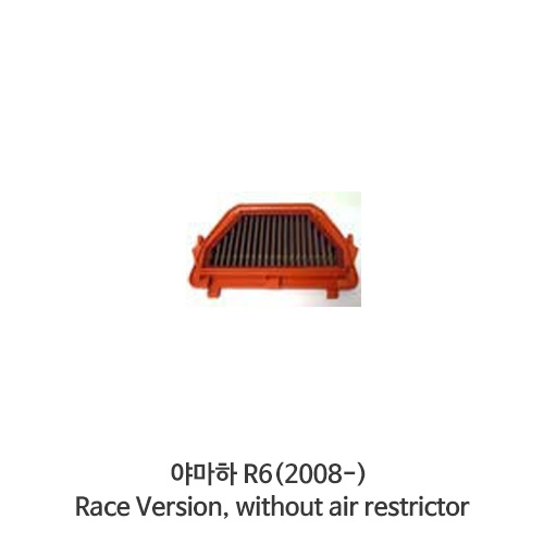 야마하 R6(2008-) Race Version, without air restrictor BMC 에어필터 FM515/04TRACK