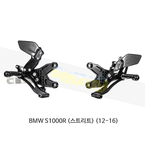 보나미치 레이싱 BMW S1000R (스트리트) (12-16) 라이테크 리어셋 백스텝 B001