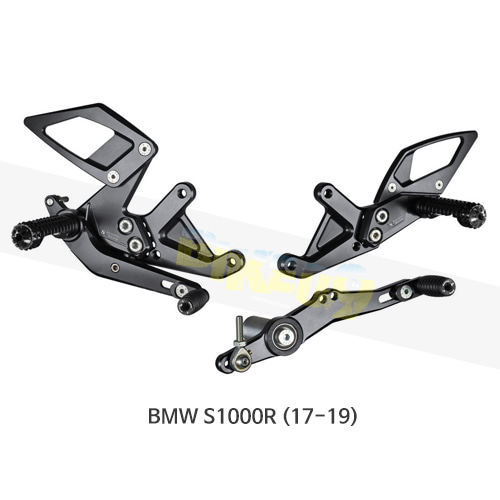 보나미치 레이싱 BMW S1000R (17-19) 라이테크 리어셋 백스텝 B006