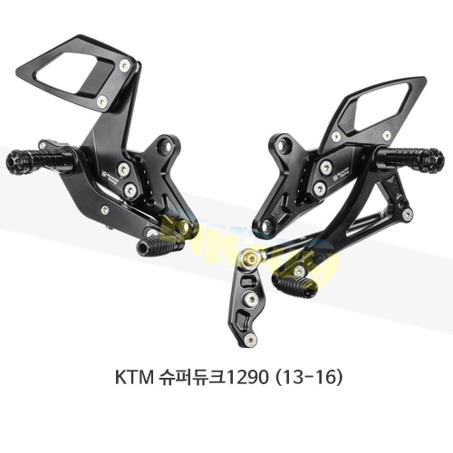 보나미치 레이싱 KTM 슈퍼듀크1290 (13-16) 라이테크 리어셋 백스텝 KT02