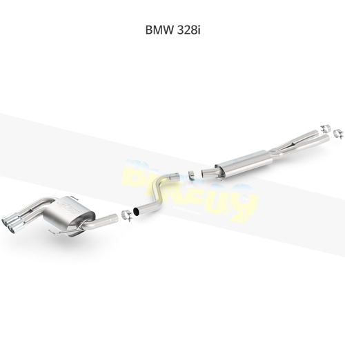 BMW 328i 캣백 Exhaust 시스템 투어링 (06-11) 볼라 자동차 튜닝 부품 머플러 배기 140505