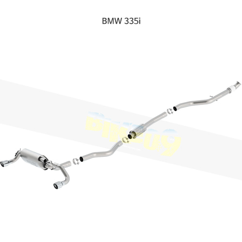 BMW 335i 캣백 Exhaust 시스템 ATAK (12-16) 볼라 자동차 튜닝 부품 머플러 배기 140580
