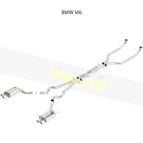 BMW M6 캣백 Exhaust 시스템 S-타입 (14-16) 볼라 자동차 튜닝 부품 머플러 배기 140582