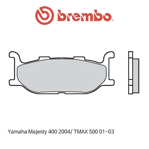 야마하 마제스티400 (2004)/ T맥스500 (01-03) 카본 오토바이 브레이크패드 브렘보