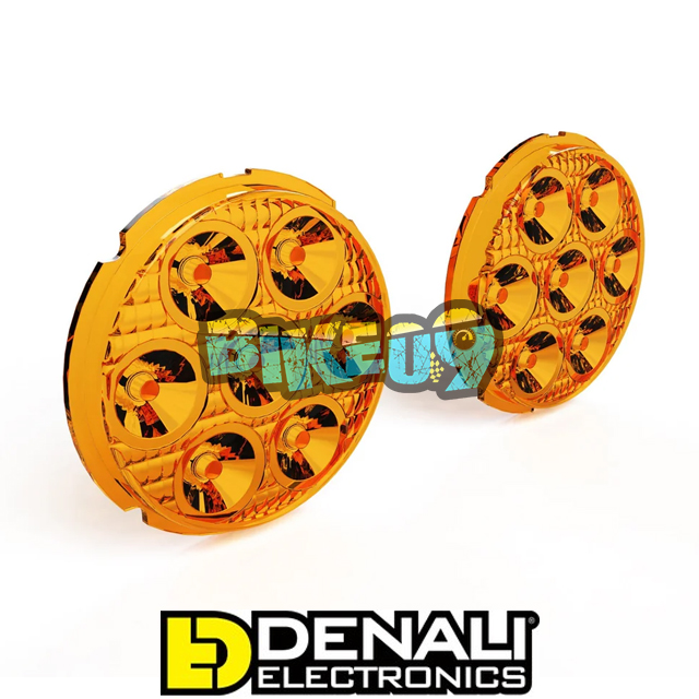 DENALI 데날리 D7 LED 라이트 렌즈 키트 - 앰버 - LED 안개등 오토바이 튜닝 부품 DNL.D7.10100