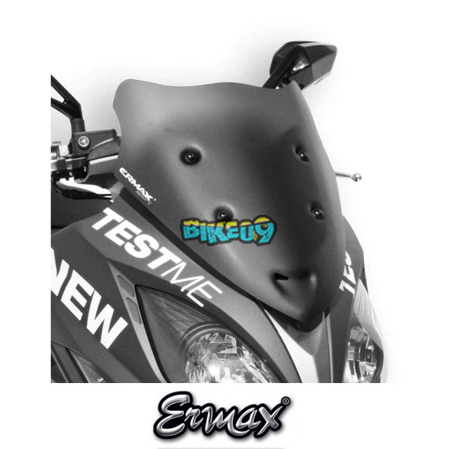 ERMAX 스포츠 스크린 | 블랙 | 킴코 익사이팅 400 13-16 - 윈드 쉴드 스크린 오토바이 튜닝 부품 E034156013