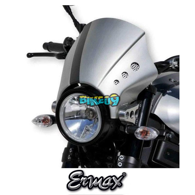 ERMAX 노즈 페어링 | 실버 / 블랙 | 야마하 XSR 900 16-17 - 윈드 쉴드 스크린 오토바이 튜닝 부품 E150206131