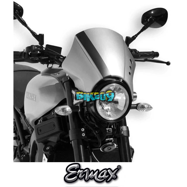 ERMAX 노즈 페어링 | 메탈릭 그레이 (게러지 메탈) | 야마하 XSR 900 16-18 - 윈드 쉴드 스크린 오토바이 튜닝 부품 E150244131