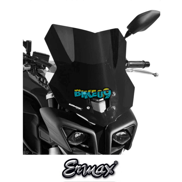 ERMAX 투어링 스크린 | 새틴 블랙 | 야마하 MT-10 - 윈드 쉴드 스크린 오토바이 튜닝 부품 ETO0247132
