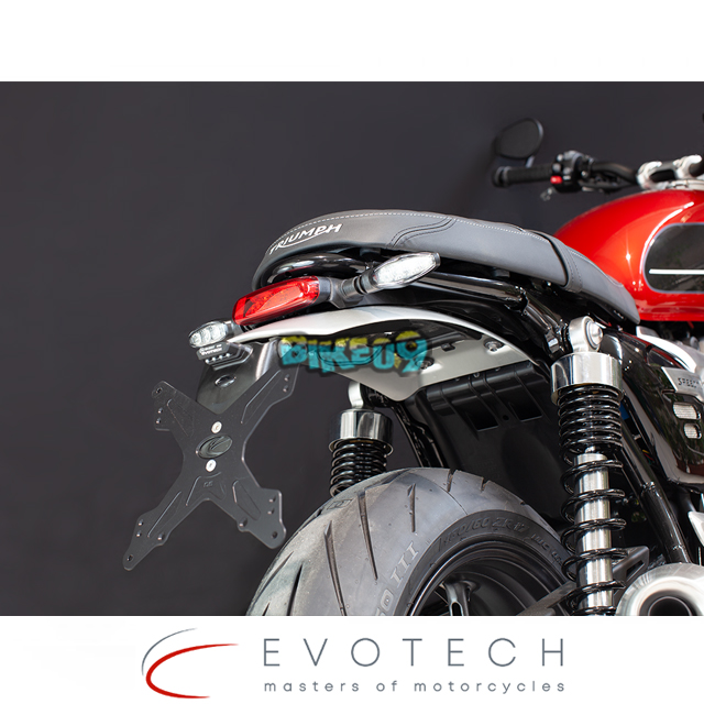 에보텍 이탈리아 트라이엄프 스피드 트윈 번호판 홀더 - 오토바이 튜닝 부품 ESTR-0711