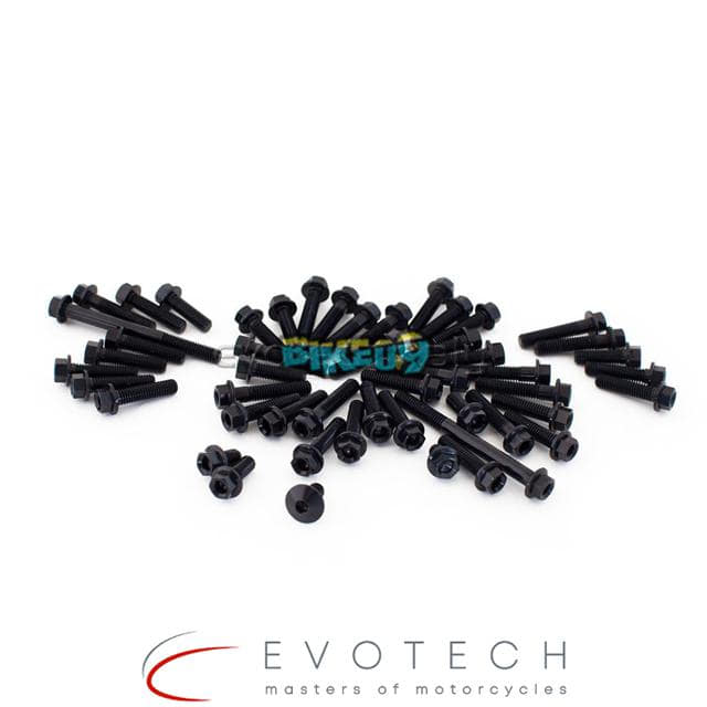 에보텍 이탈리아 가와사키 ZX10R 21-22 엔진 볼트 키트 (색상옵션 : 레드, 블랙, 블루, 골드, 실버) - 오토바이 튜닝 부품 KVM-0419-B