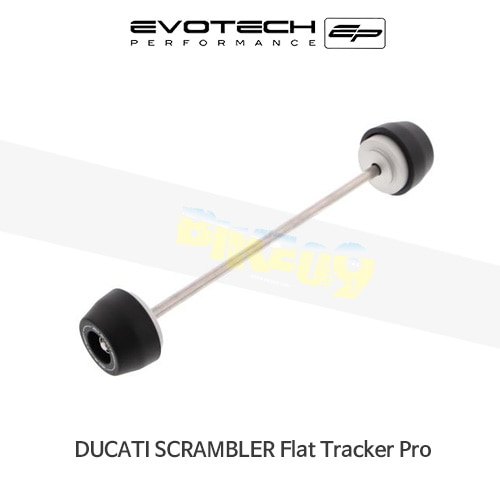 에보텍 DUCATI 두카티 스크램블러 Flat Tracker Pro (2016) 오토바이 앞포크 리어 스윙암 리어휠 슬라이더 PRN012214-03
