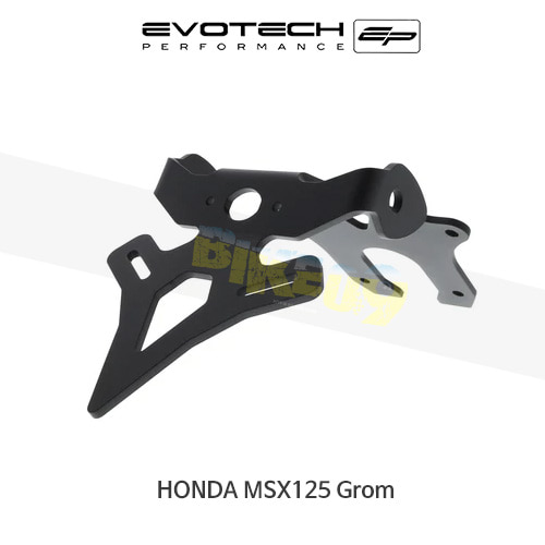 에보텍 HONDA 혼다 MSX125 Grom (14-15) 오토바이 휀다리스킷 번호판브라켓 PRN012005-01