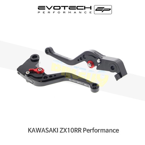 에보텍 KAWASAKI 가와사키 ZX10RR Performance (18-20) 오토바이 숏 브레이크레바 클러치레바 세트 PRN002402-002407-07