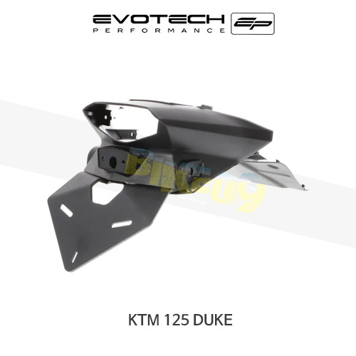 에보텍 KTM 125듀크 (11-16) 오토바이 휀다리스킷 번호판브라켓 PRN003040-003041-010812-03