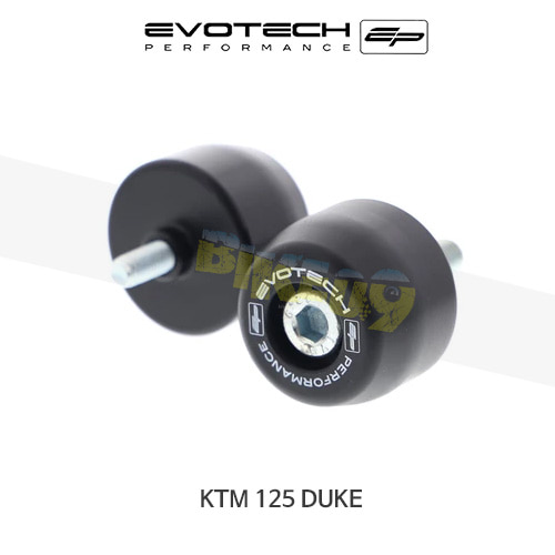 에보텍 KTM 125듀크 (11-16) 오토바이 앞포크 리어 스윙암 리어휠 슬라이더 PRN011623-01