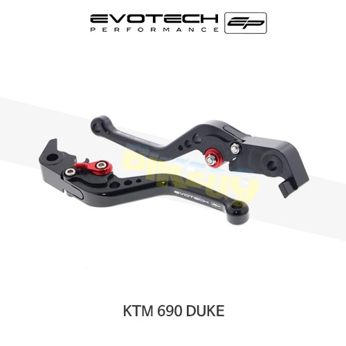 에보텍 KTM 690듀크 (07-11) 오토바이 숏 브레이크레바 클러치레바 세트 PRN002407-002969-03
