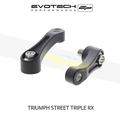 에보텍 TRIUMPH 트라이엄프 스트리트 트리플 RX (15-16) 오토바이 백미러 확장 브라켓 PRN011545-34