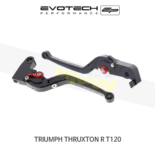 에보텍 TRIUMPH 트라이엄프 스럭스톤 R T120 (2016+) 오토바이 접이식 브레이크레바 클러치레바 세트 PRN002406-004289-05