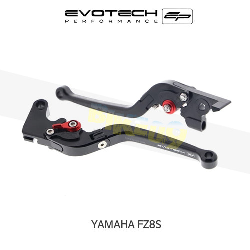 에보텍 YAMAHA 야마하 페이저 FZ8S (11-15) 오토바이 접이식 브레이크레바 클러치레바 세트 PRN002396-002453-02
