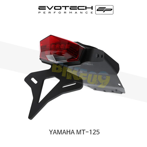 에보텍 YAMAHA 야마하 MT125 (14-19) 오토바이 휀다리스킷 번호판브라켓 PRN012369-01