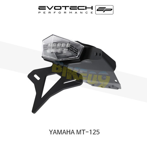 에보텍 YAMAHA 야마하 MT125 (14-19) 오토바이 휀다리스킷 번호판브라켓 PRN012369-02
