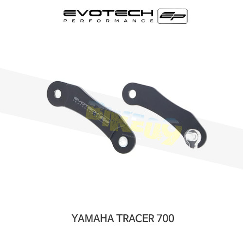 에보텍 YAMAHA 야마하 트레이서700 (2016+) 오토바이 뒤좌석 발판브라켓 기름탱크가드 PRN013374-01