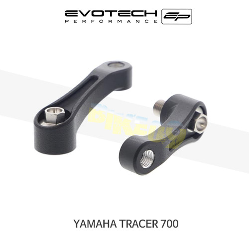 에보텍 YAMAHA 야마하 트레이서700 (2016+) 오토바이 백미러 확장 브라켓 PRN013071-03