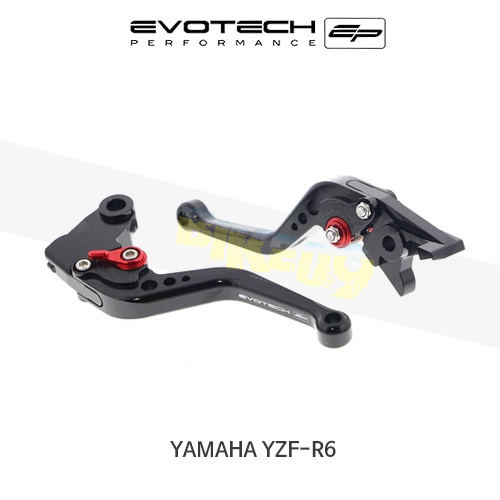 에보텍 YAMAHA 야마하 YZF R6 (01-04) 오토바이 숏 브레이크레바 클러치레바 세트 PRN002402-002446-06