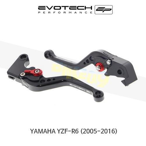 에보텍 YAMAHA 야마하 YZF R6 (06-16) 오토바이 숏 브레이크레바 클러치레바 세트 PRN002400-002404-02