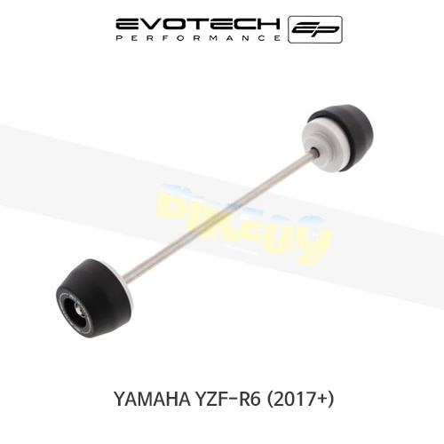 에보텍 YAMAHA 야마하 YZF R6 (2017+) 오토바이 앞포크 리어 스윙암 리어휠 슬라이더 PRN012288-04