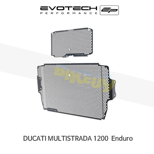 에보텍 DUCATI 두카티 멀티스트라다1200 Enduro (16-18) 오토바이 라지에다가드 오일쿨러가드 세트 PRN012480-012481-10