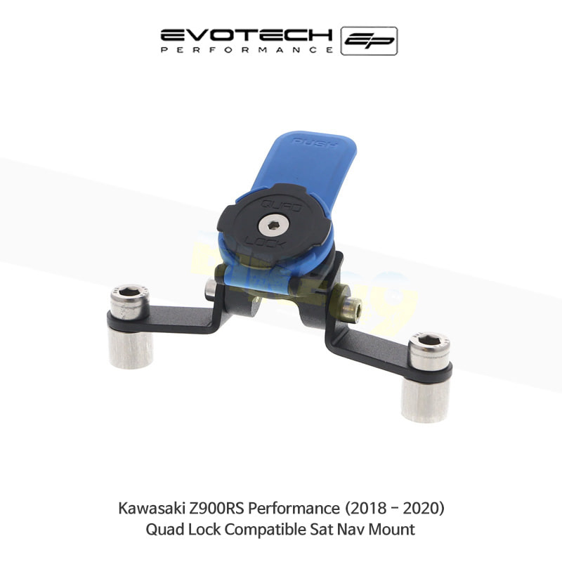 에보텍 KAWASAKI 가와사키 Z900RS Performance (18-20) 오토바이 Quad Lock 네비 휴대폰 거치대 PRN014568-015388-04