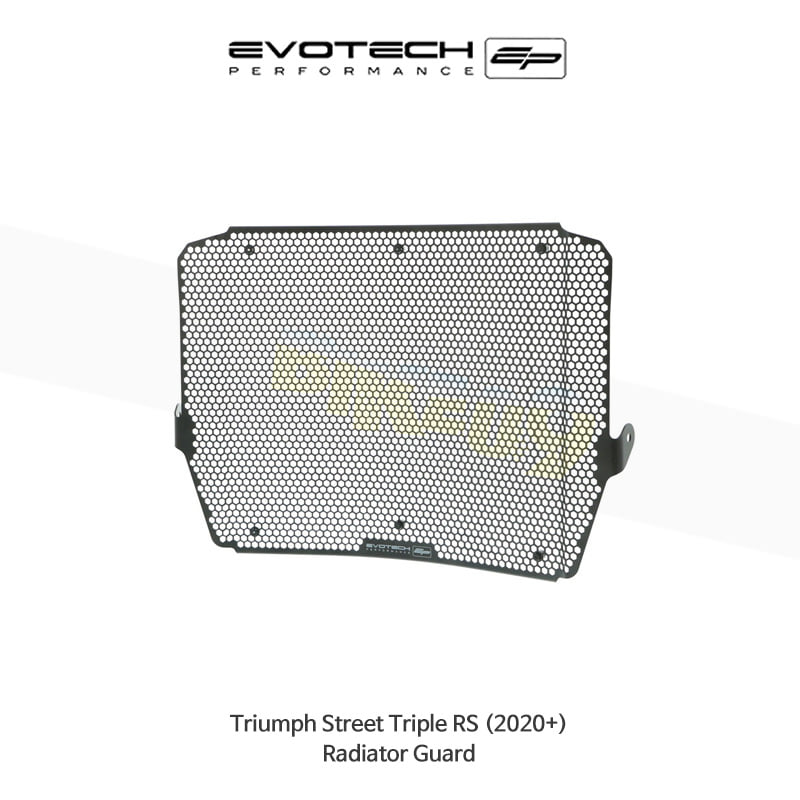 에보텍 TRIUMPH 트라이엄프 스트리트 트리플 RS (2020+) 오토바이 라지에다가드 라지에다그릴 PRN014754-01