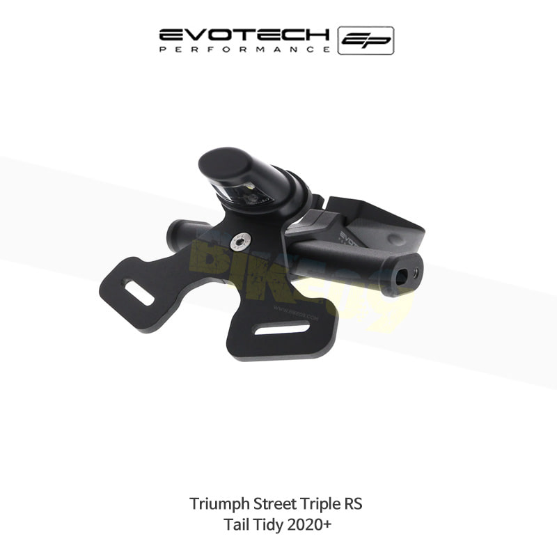 에보텍 TRIUMPH 트라이엄프 스트리트 트리플 RS (2020+) 오토바이 휀다리스킷 번호판브라켓 PRN010833-09