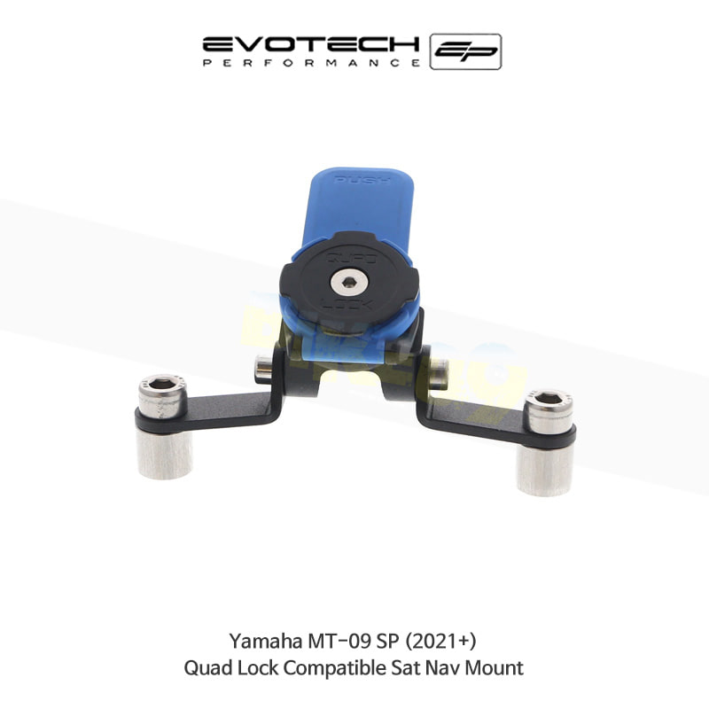 에보텍 YAMAHA 야마하 MT09 SP (2021+) 오토바이 Quad Lock 네비 휴대폰 거치대 PRN014568-015422-02
