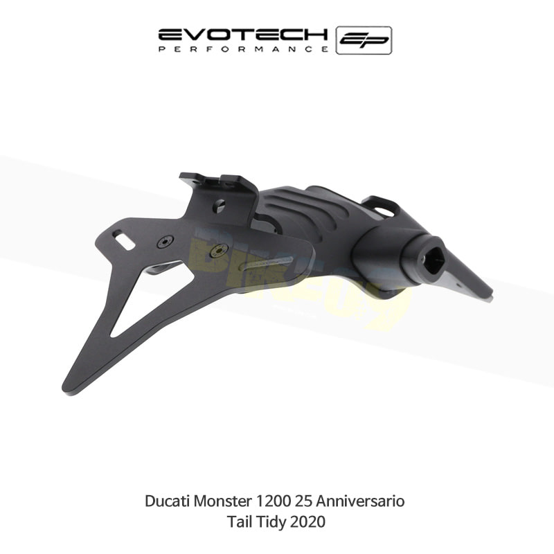 에보텍 DUCATI 두카티 몬스터1200 (2020) 25주년 에디션 오토바이 휀다리스킷 번호판브라켓 PRN013736-09