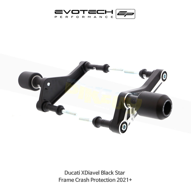 에보텍 DUCATI 두카티 엑스디아벨 Black Star (2021+) 오토바이 프레임슬라이더 후크볼트 스윙암슬라이더 PRN013282-05