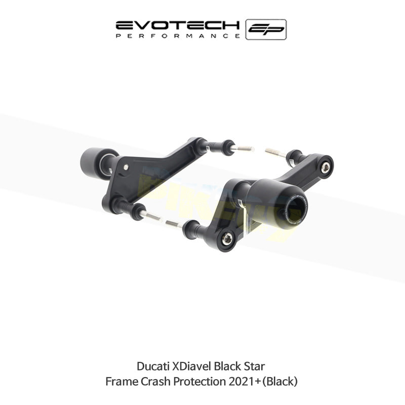 에보텍 DUCATI 두카티 엑스디아벨 Black Star (2021+) 오토바이 프레임슬라이더 후크볼트 스윙암슬라이더 PRN014676-06
