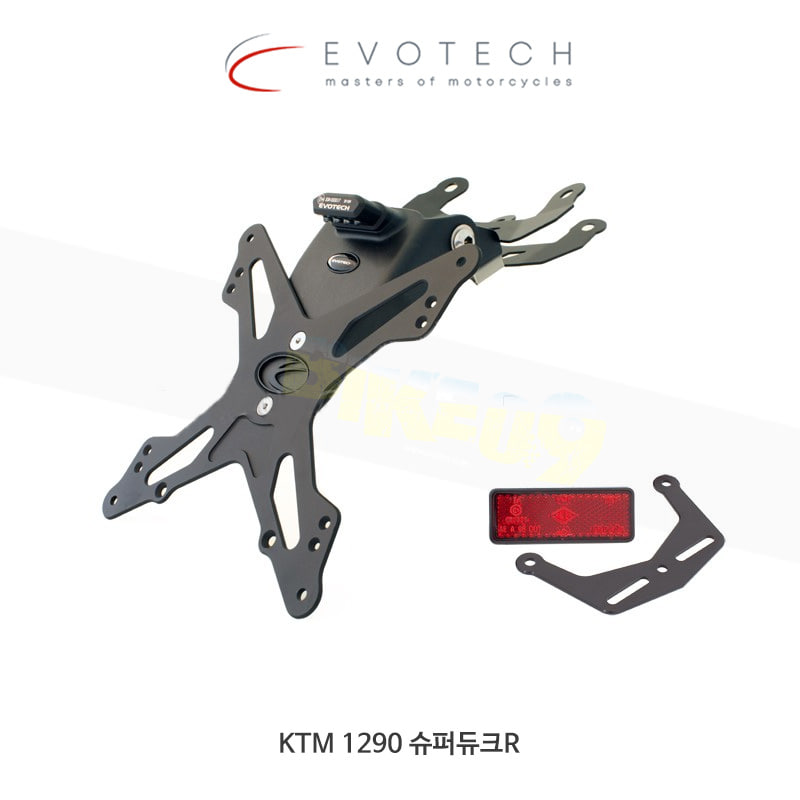 에보텍 이탈리아 KTM 1290 슈퍼듀크R (14-19) 완성형 휀다 리스킷 킷 KIT-ESTR-0908