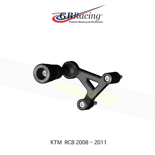 GB레이싱 엔진가드 프레임 슬라이더 KTM RC8 (08-16) 캐시 MUSHROOMS LEFT 사이드 CP-RC8-2008-LHS-GBR