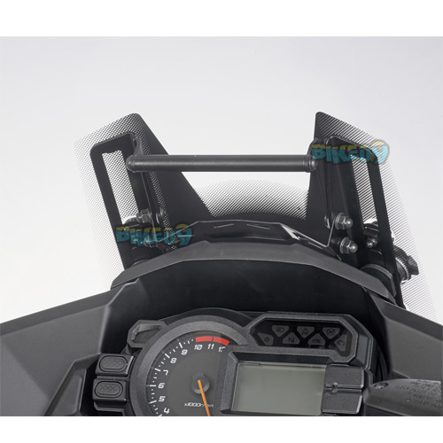 기비 스마트폰 / GPS 네비게이터 마운팅 바 키트 가와사키 버시스 1000 (17-) - 기비 오토바이 부품 FB4120