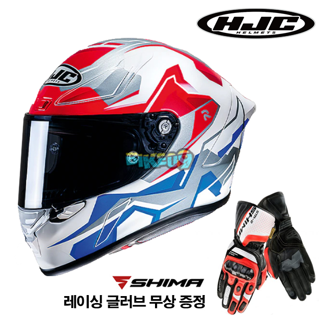 HJC 알파 1 노마로 (레이싱 글러브 무상 증정) - 홍진 헬멧 오토바이 용품 안전 장비 MC21