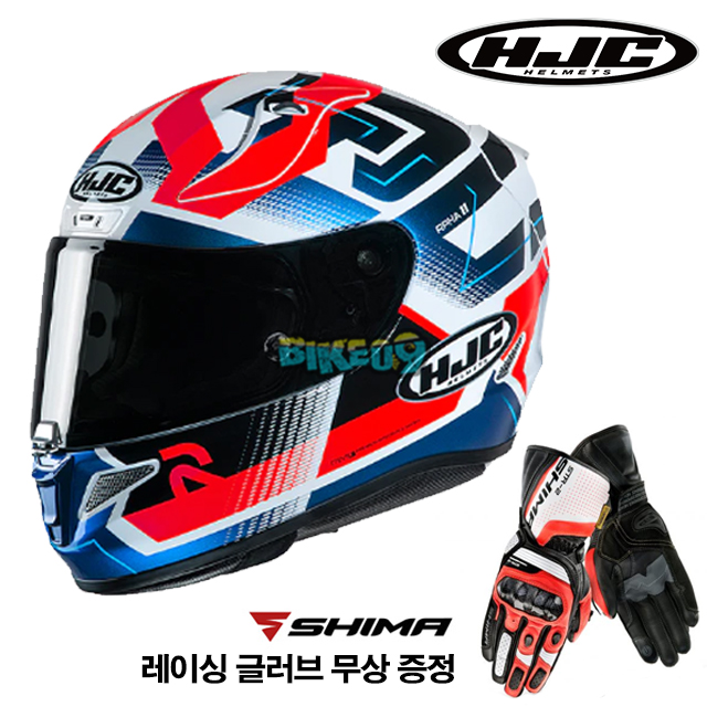 HJC 알파 11 넥터스 (레이싱 글러브 무상 증정) - 홍진 헬멧 오토바이 용품 안전 장비 MC21