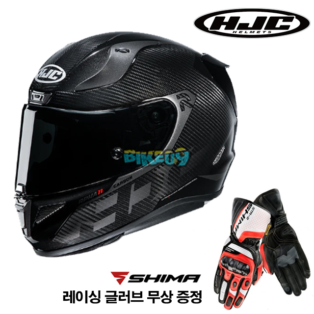 HJC 알파 11 카본 블리어 (레이싱 글러브 무상 증정) - 홍진 헬멧 오토바이 용품 안전 장비 MC5