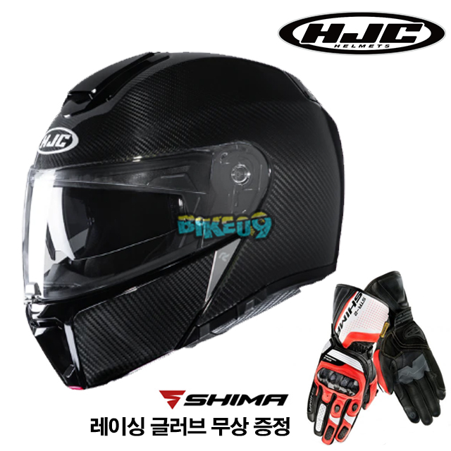 HJC 알파 90S 카본 (레이싱 글러브 무상 증정) - 홍진 헬멧 오토바이 용품 안전 장비