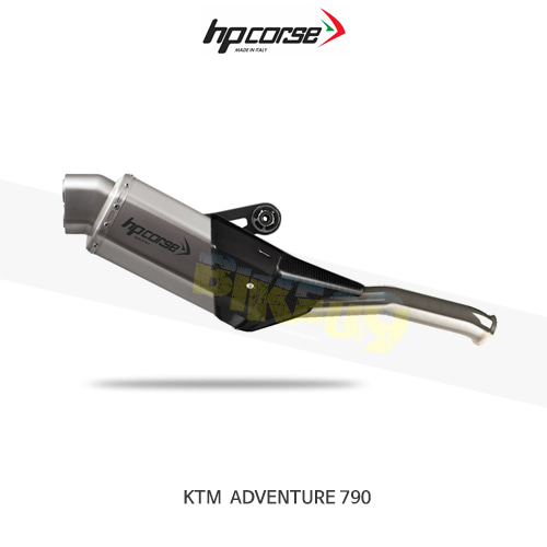 KTM 어드벤처790 4트랙R SHORT SATIN HP코르세 아크라포빅 머플러 KT4TRS79ADVS-AB 오토바이 튜닝 부품
